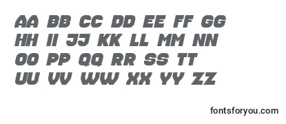 Schriftart Housebreak Italic