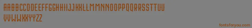 Houston Sport Free Font – Brown Fonts on Gray Background