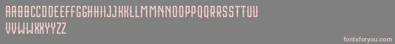 Houston Sport Free Font – Pink Fonts on Gray Background