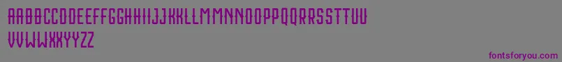 Houston Sport Free Font – Purple Fonts on Gray Background