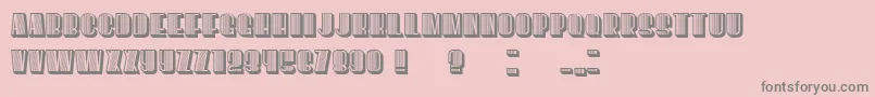 Подробнее о шрифте However Шрифт However – серые шрифты на розовом фоне