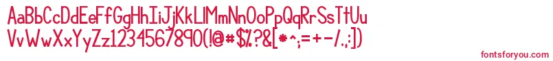 Kgcompassionbig Font – Red Fonts