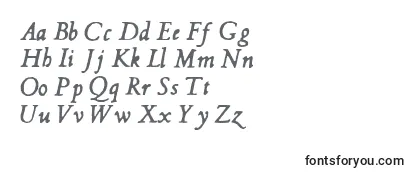Hultog Italic-fontti
