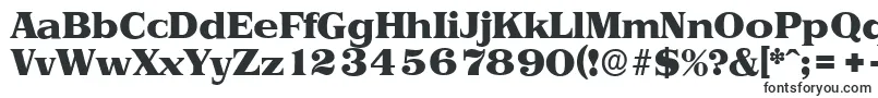 Шрифт PriamosserialHeavyRegular – стандартные шрифты