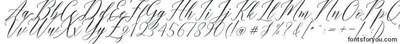 Шрифт Humairah Script – каллиграфические шрифты