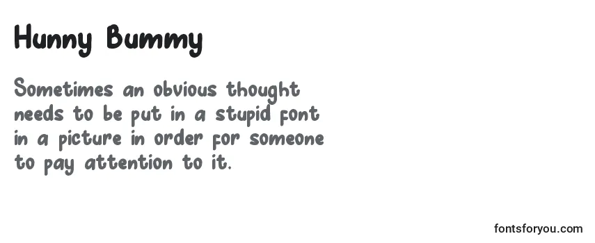 Hunny Bummy-fontti