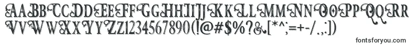 Шрифт Hunter Heart   Free Font – шрифты Пластинки