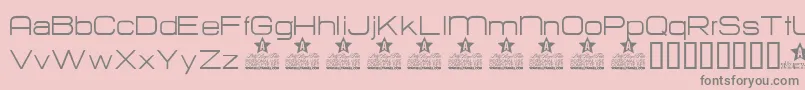 HURTMOLD PERSONAL USE Font – Gray Fonts on Pink Background