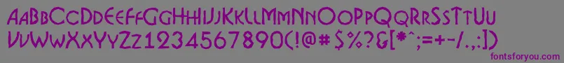 Más sobre la fuente ABosanovacpsbrk fuente ABosanovacpsbrk – Fuentes Moradas Sobre Fondo Gris