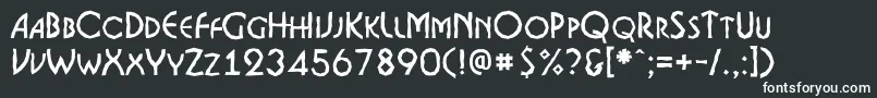 ABosanovacpsbrk Font – White Fonts