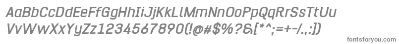 Hurufo  Numero Bold Italic Font – Gray Fonts