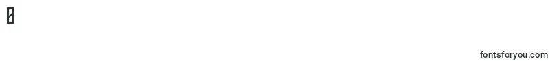 husaeni Font – Fonts for Digit 0