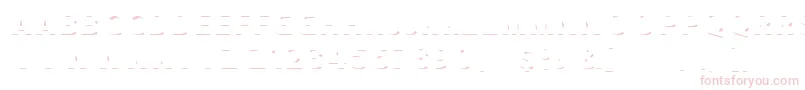 フォントHUSTLE 3 free personal use – 白い背景にピンクのフォント