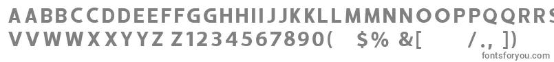 フォントHUSTLE 6 free personal use – 白い背景に灰色の文字