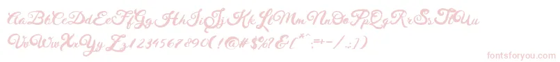 HustyBrush Font – Pink Fonts