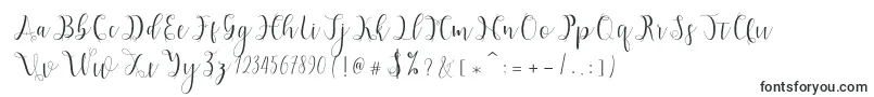 Hypatia-fontti – Kalligrafiafontit