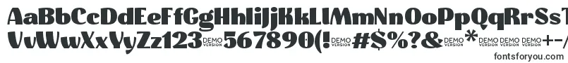 Hyper Demo Black-fontti – Alkavat H:lla olevat fontit
