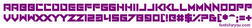 I Am A Designer-fontti – violetit fontit