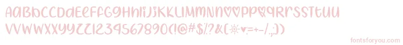 I Heart Summer   Font – Pink Fonts