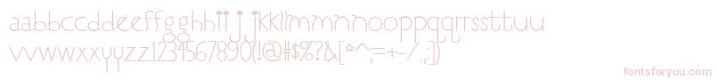 I Love You, Monkey Font – Pink Fonts