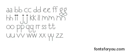 Review of the I Love You, Monkey Font