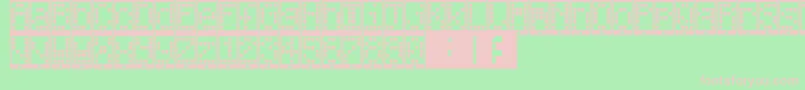 Saiba mais sobre a fonte I Phone, You Phone Fonte I Phone, You Phone – fontes rosa em um fundo verde