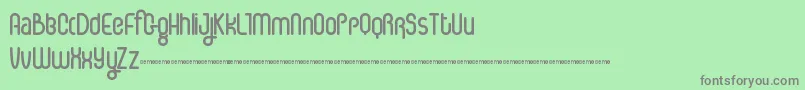 ICE CS   Font – Gray Fonts on Green Background