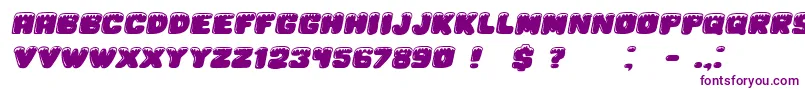 Iceberg Italic Font – Purple Fonts