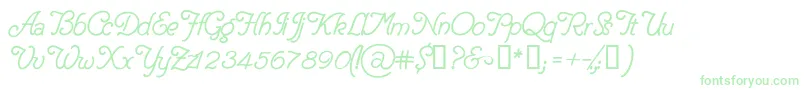 DelicacyPersonalUseOnly Font – Green Fonts
