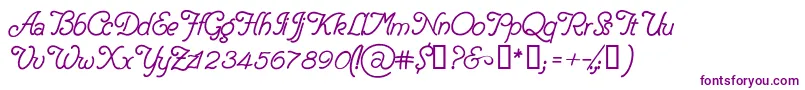 DelicacyPersonalUseOnly Font – Purple Fonts