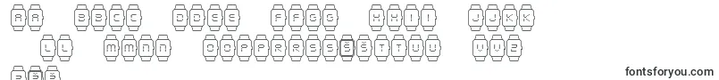 ichronoout-fontti – latvian fontit