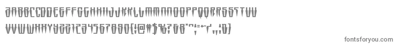 Swordtoothsquat Font – Gray Fonts on White Background