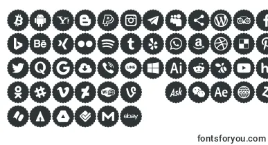 Icons Color font – Fonts For Logos