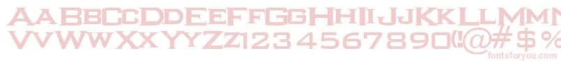 IKARRG   Font – Pink Fonts on White Background