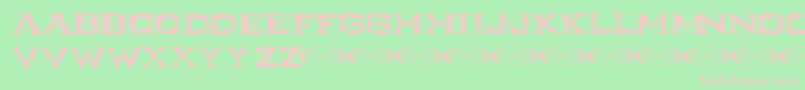 IKART    Font – Pink Fonts on Green Background