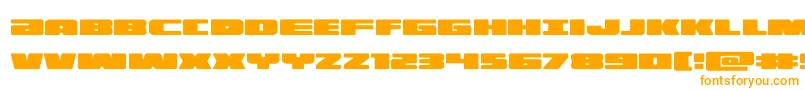 illumino Font – Orange Fonts on White Background