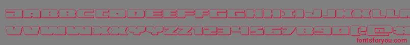 illumino3d Font – Red Fonts on Gray Background
