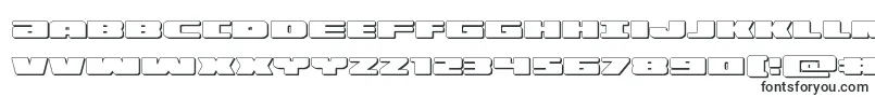 Шрифт illumino3d – трафаретные шрифты