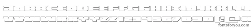 illumino3d Font – Gray Fonts on White Background