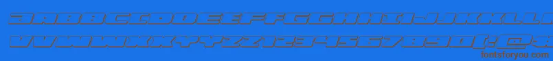 More about illumino3dital Font illumino3dital Font – Brown Fonts on Blue Background