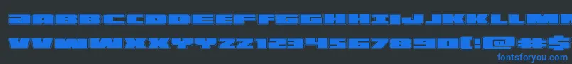 fuente illuminoacad – Fuentes Azules Sobre Fondo Negro