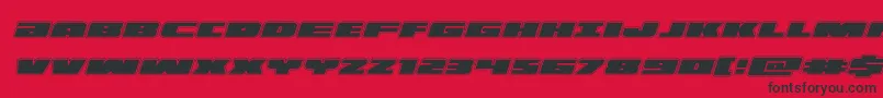 fuente illuminoacadital – Fuentes Negras Sobre Fondo Rojo