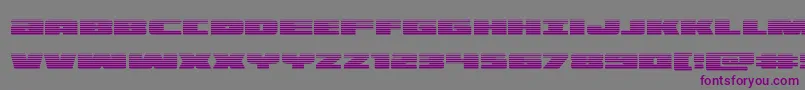 illuminograd Font – Purple Fonts on Gray Background