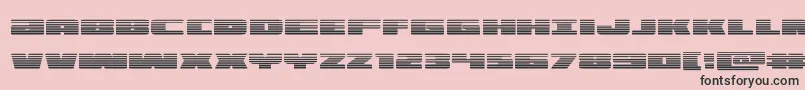 illuminograd Font – Black Fonts on Pink Background