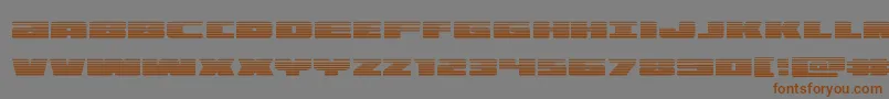 illuminograd Font – Brown Fonts on Gray Background
