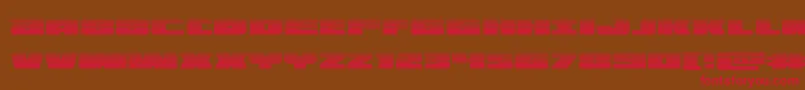illuminograd Font – Red Fonts on Brown Background