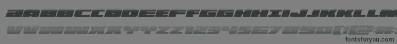illuminogradital Font – Black Fonts on Gray Background