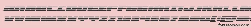 illuminogradital Font – Black Fonts on Pink Background