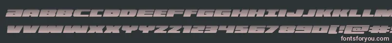 illuminogradital Font – Pink Fonts on Black Background