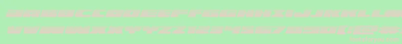 illuminogradital Font – Pink Fonts on Green Background